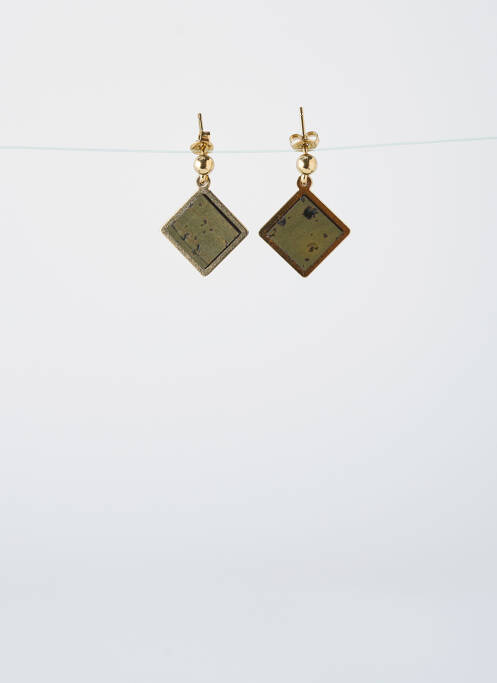 Boucles d’oreilles vert LITTLE ETINCELLE pour femme