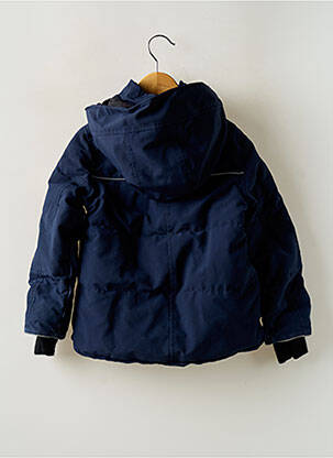 Doudoune manches longues a capuche bleu CANADA GOOSE garcon