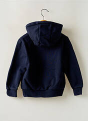 Sweat-shirt à capuche bleu CYRILLUS pour garçon seconde vue