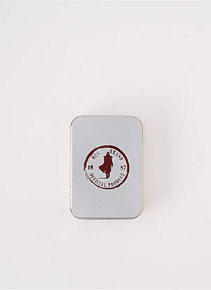 Accessoire divers imprimé fantaisie argent MCS unisexe