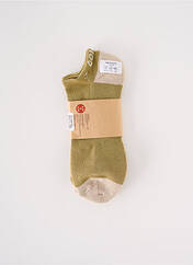 Chaussettes vert GOHEMP pour homme seconde vue