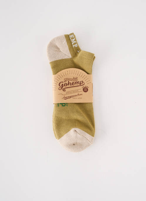 Chaussettes vert GOHEMP pour homme