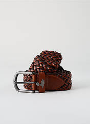 Ceinture marron BY CHARLIE B pour homme seconde vue