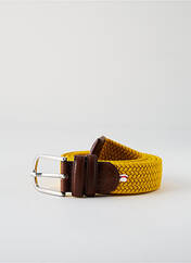 Ceinture jaune LA BOUCLE pour homme seconde vue