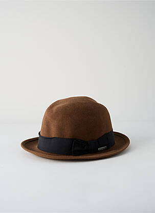 Chapeau forme borsalino marron STETSON homme