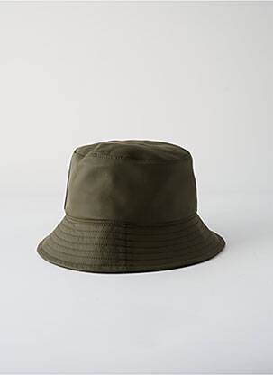 Chapeau forme bob vert LE CHAPOTÉ homme