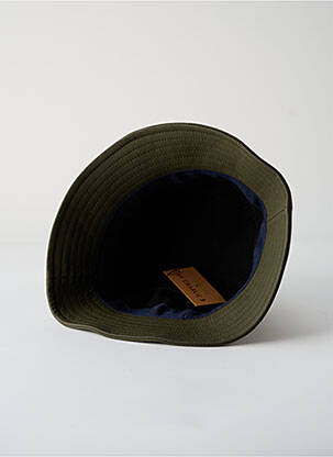 Chapeau forme bob vert LE CHAPOTÉ homme