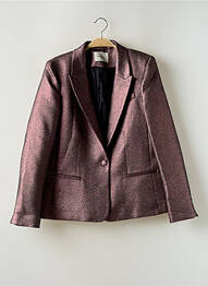 Blazer poches rouge BERENICE femme