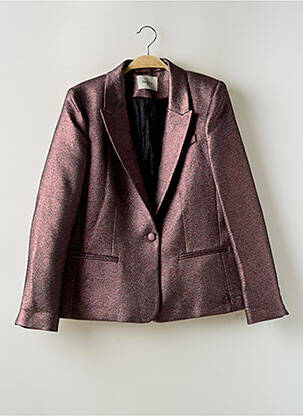 Blazer poches rouge BERENICE femme