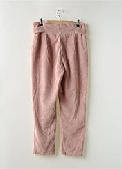 Pantalon droit rose ETAM pour femme seconde vue