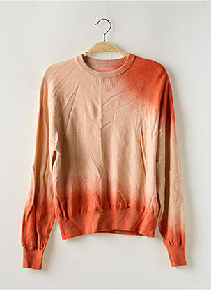 Pull orange SANS MARQUE pour femme