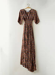 Robe longue orange JULIE ET LES TROPEZIENNES pour femme seconde vue