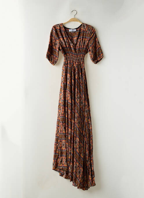 Robe longue orange JULIE ET LES TROPEZIENNES pour femme