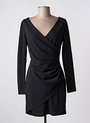 Robe courte noir QUATTRO pour femme