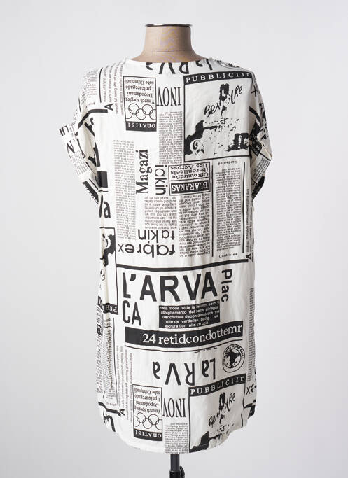 Tunique manches courtes blanc QUATTRO pour femme