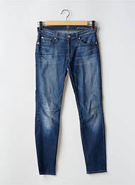 Jeans skinny taille normale taille normale bleu 7 FOR ALL MANKIND femme