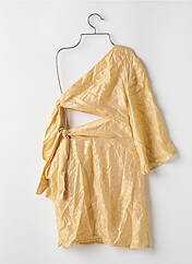 Robe courte jaune SUNDRESS pour femme seconde vue