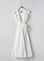 Robe mi-longue blanc MAJORELLE pour femme seconde vue