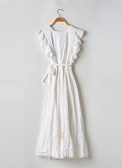 Robe mi-longue blanc MAJORELLE pour femme seconde vue