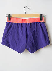 Short violet NIKE pour femme seconde vue