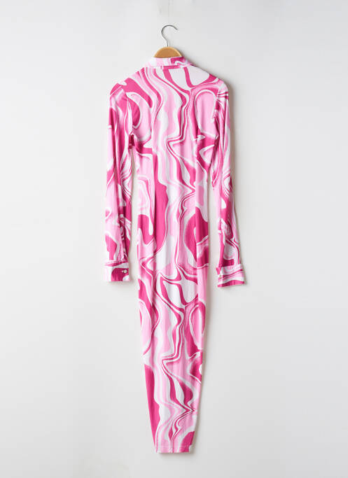 Robe longue rose RECC pour femme