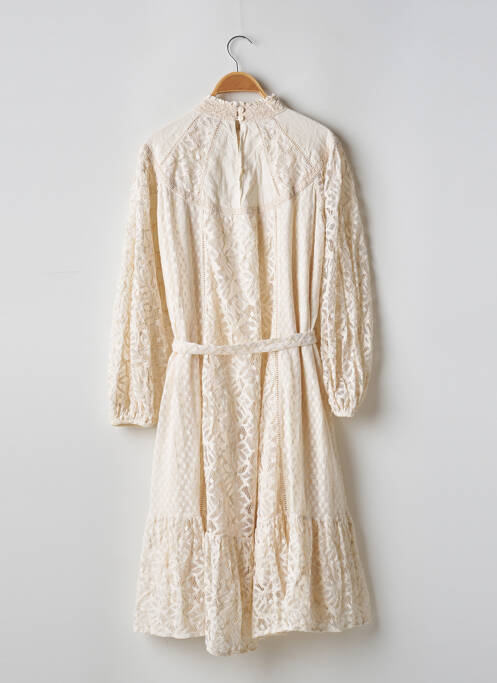 Robe mi-longue beige DERHY pour femme