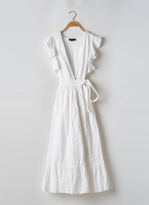 Robe mi-longue blanc MAJORELLE pour femme