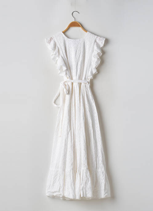 Robe mi-longue blanc MAJORELLE pour femme