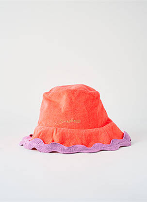 Chapeau doublure orange SUNDRESS femme