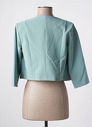 Veste casual col rond vert QUATTRO femme