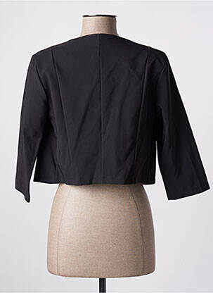 Boléro col rond noir QUATTRO femme