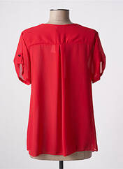 Blouse rouge QUATTRO pour femme seconde vue