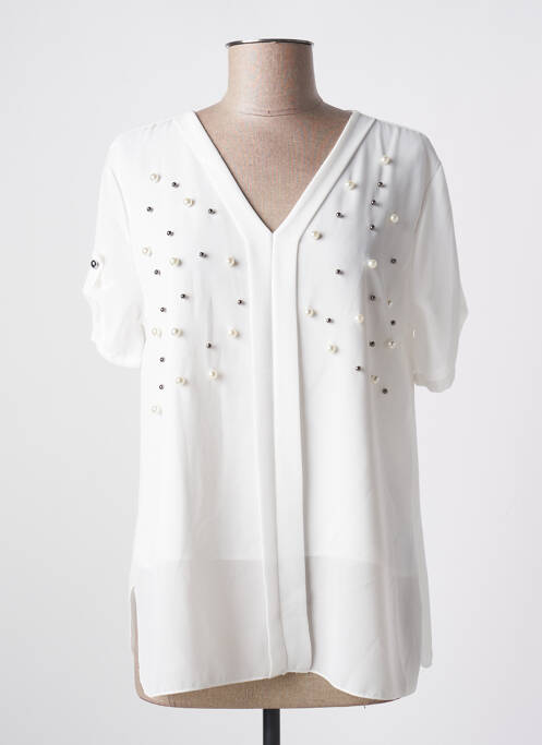 Blouse blanc QUATTRO pour femme