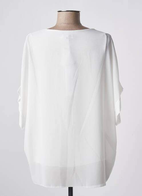 Top blanc QUATTRO pour femme