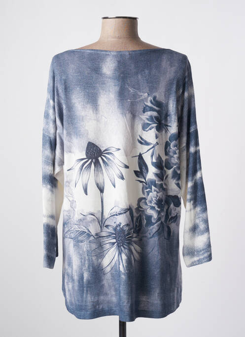 Top bleu QUATTRO pour femme