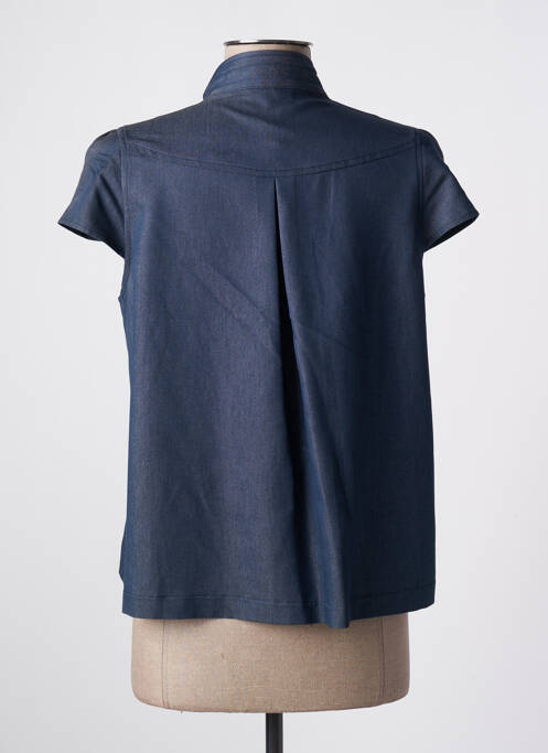 Top bleu QUATTRO pour femme