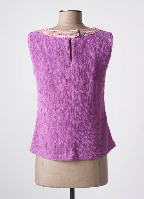 Top violet QUATTRO pour femme