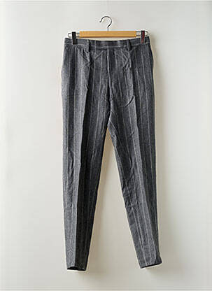 Pantalon slim tissage chiné taille normale gris HUGO BOSS homme