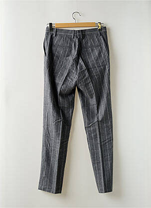 Pantalon slim tissage chiné taille normale gris HUGO BOSS homme