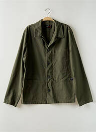 Veste casual fermeture boutonnée sur le devant vert AGNES B homme