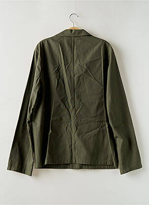 Veste casual fermeture boutonnée sur le devant vert AGNES B homme