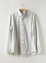 Chemise manches longues manches longues gris LE CHEMISEUR homme
