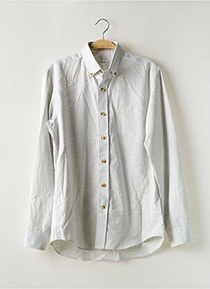 Chemise manches longues manches longues gris LE CHEMISEUR homme