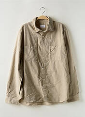 Chemise manches longues beige FIGARET pour homme seconde vue
