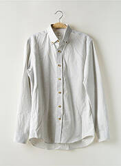 Chemise manches longues gris LE CHEMISEUR pour homme seconde vue