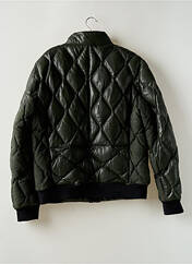 Veste en cuir vert HUGO BOSS pour homme seconde vue