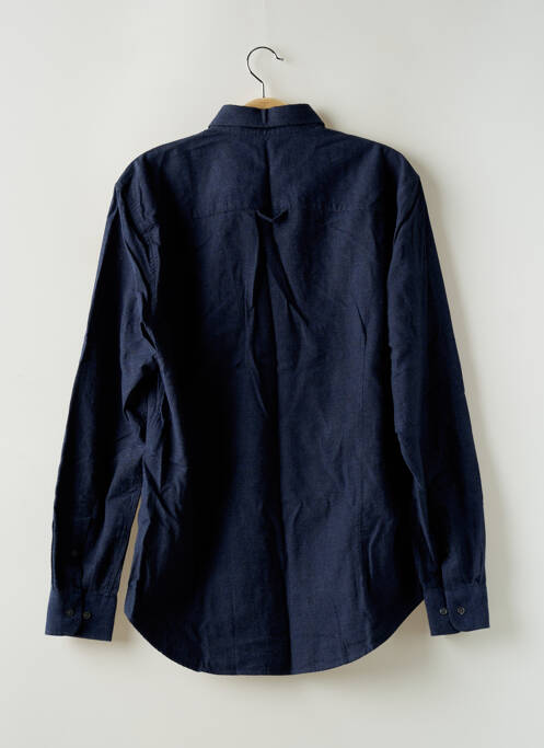 Chemise manches longues bleu DE FURSAC pour homme