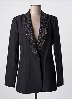 Blazer col châle noir QUATTRO femme