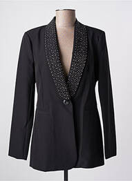 Blazer col châle noir QUATTRO femme