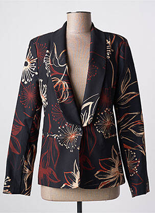 Blazer coupe cintrée noir QUATTRO femme